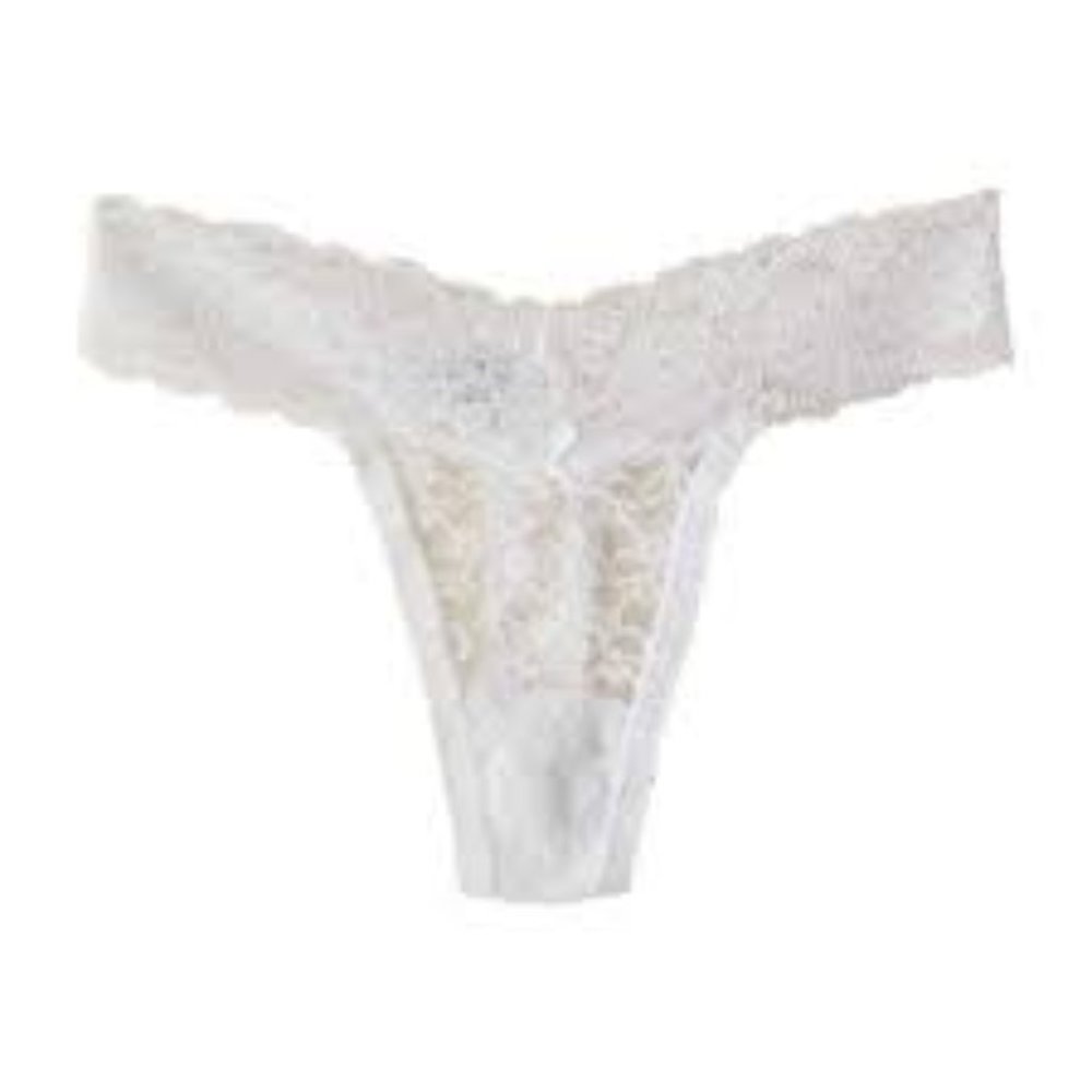 Commodity Women's Thin Lace Thong Panties 6pk